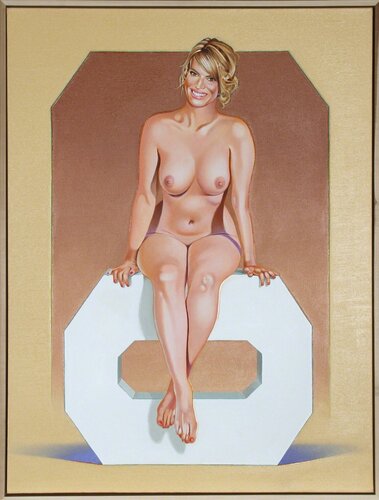 O from the Hollywood Suite by Mel Ramos, Painting for Sale on Singulart