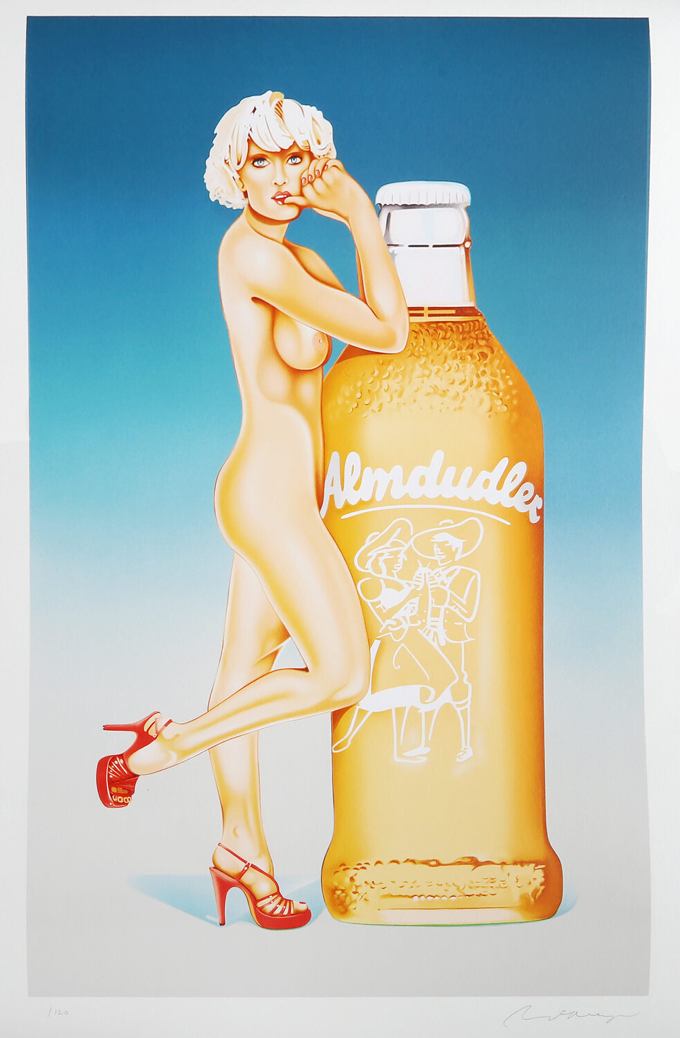 Almdudler's Fabulous Blond Mel Ramos