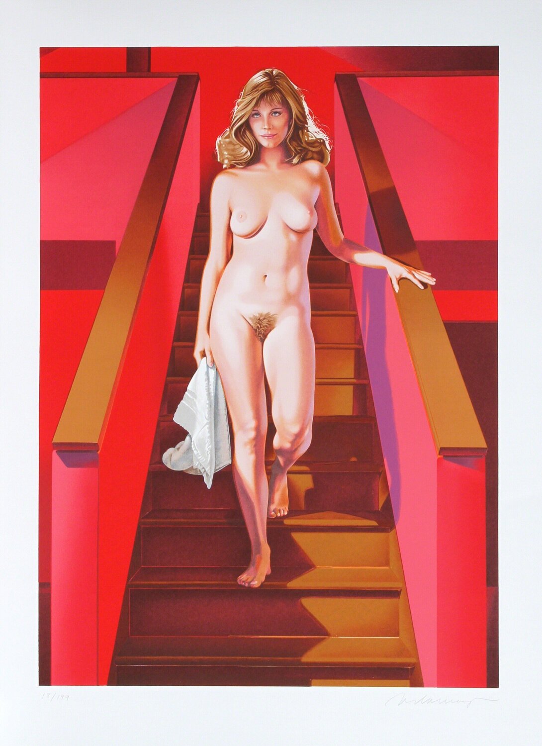 Nude Descending a Staircase Mel Ramos