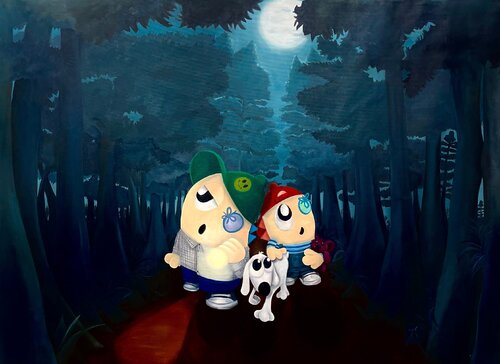 Are You Sure it's this way? di Debbie Reda, Pittura in vendita su Singulart