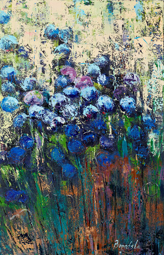 Blue Dreams van Olena Bogatska, Schilderij te koop op Singulart