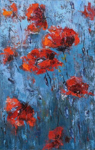 Poppyseed van Olena Bogatska, Schilderij te koop op Singulart