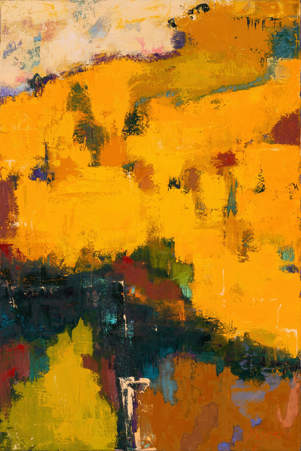 The Yellow day started Olena Bogatska