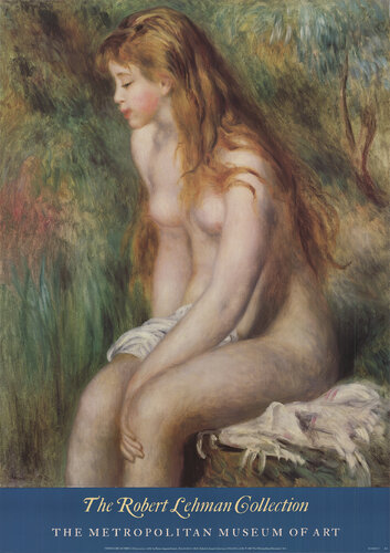 Young Girl bathing von Pierre-Auguste Renoir, Druck kaufen auf Singulart