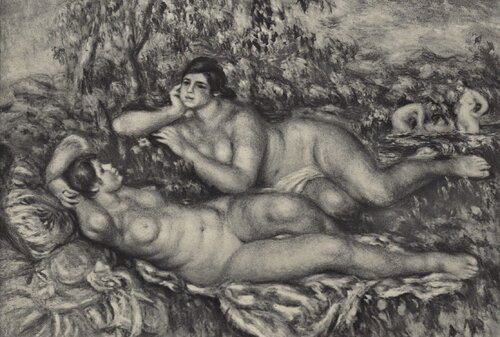 Le repos après le bain van Pierre-Auguste Renoir, Afdruk te koop op Singulart