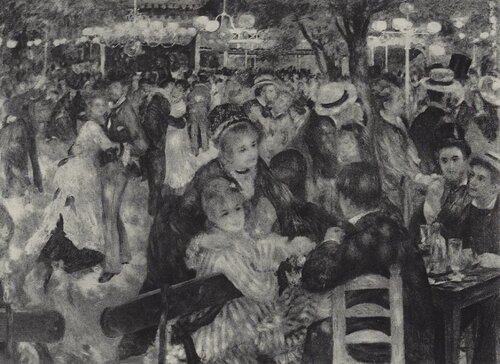 Le moulin de la Galette de Pierre-Auguste Renoir, Impresión a la venta en Singulart