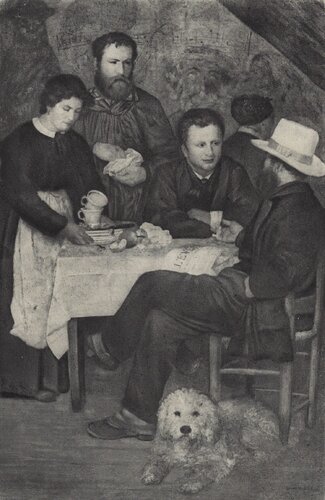 Le cabaret de la mère Anthony de Pierre-Auguste Renoir, Impresión a la venta en Singulart