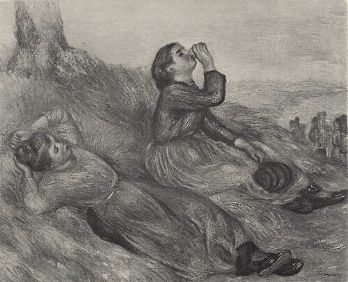 La fenaison van Pierre-Auguste Renoir, Afdruk te koop op Singulart