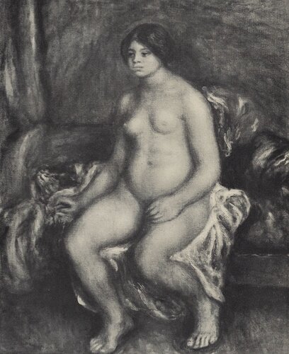 Femme nue assise van Pierre-Auguste Renoir, Afdruk te koop op Singulart