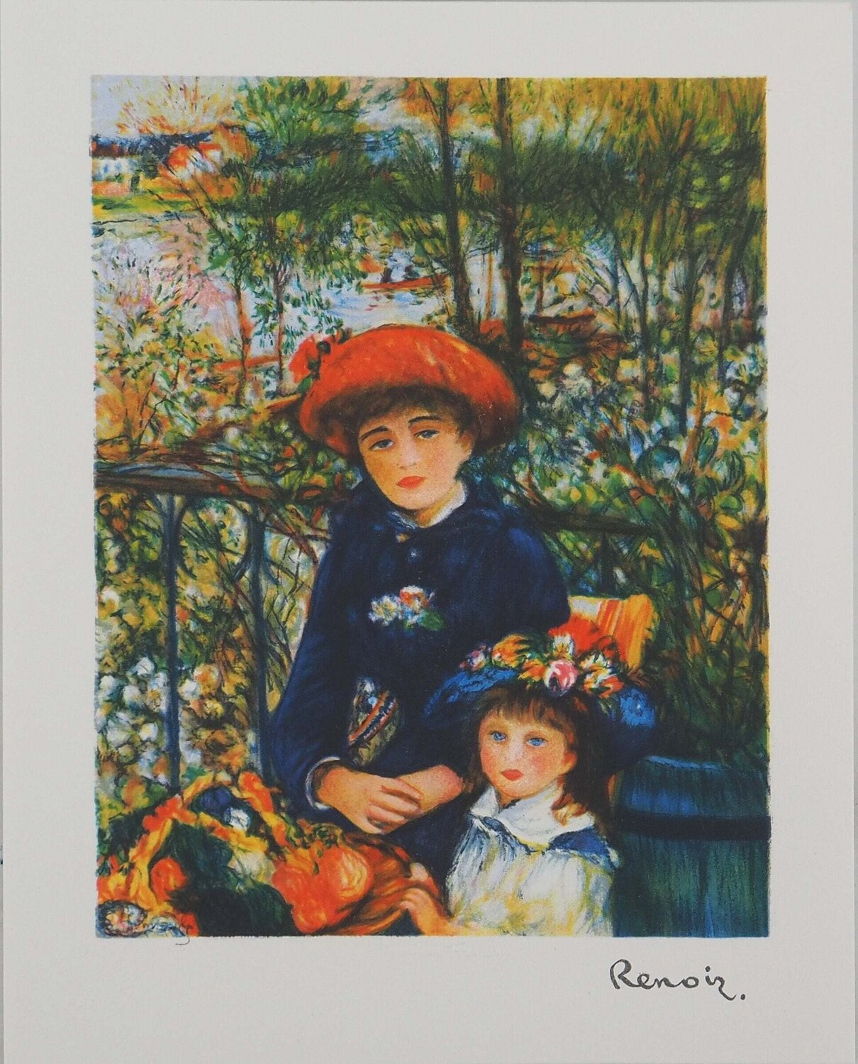 Femme et enfant Pierre-Auguste Renoir Afdruk te koop