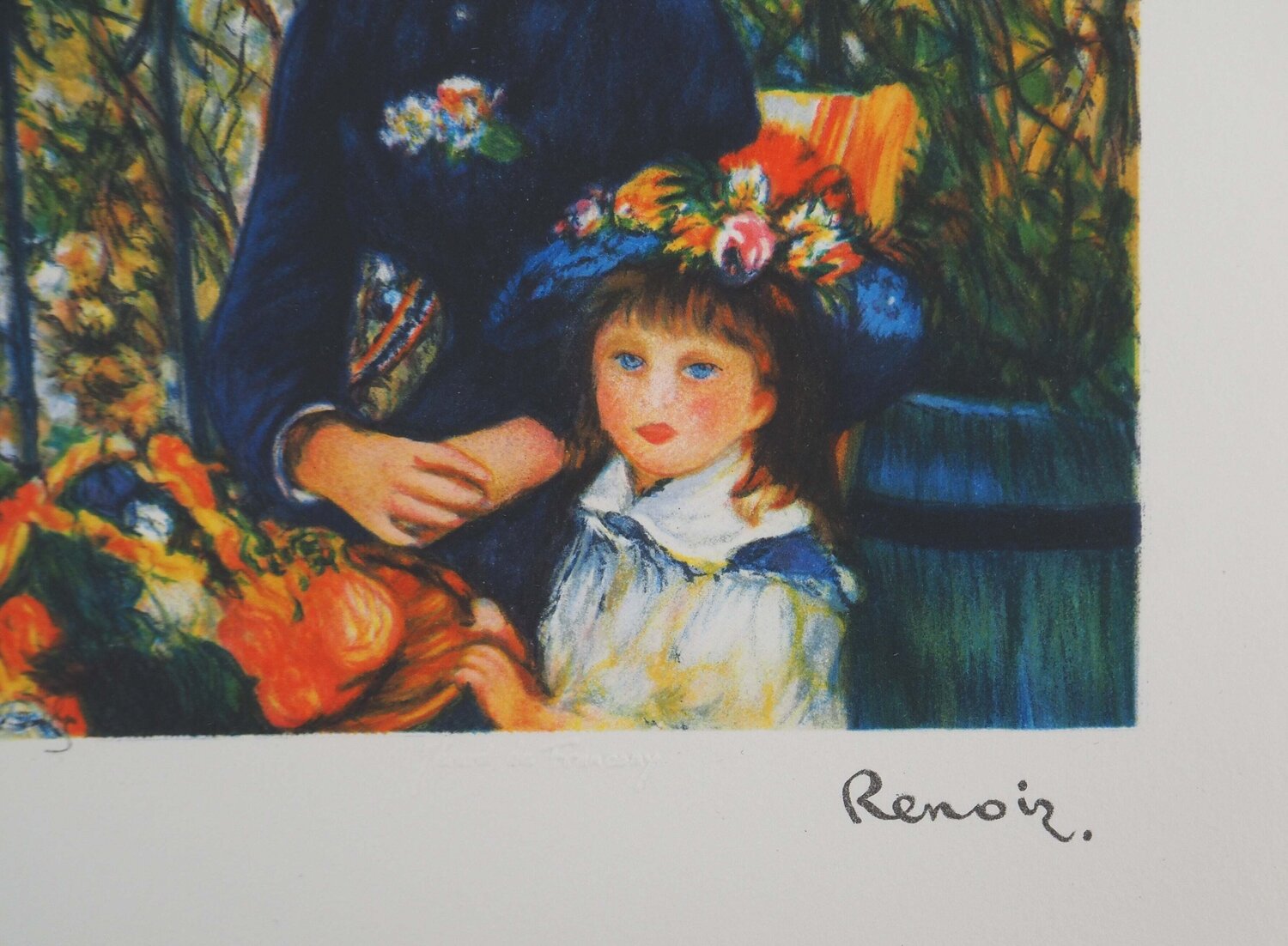 Femme et enfant Pierre-Auguste Renoir Druck zu verkaufen