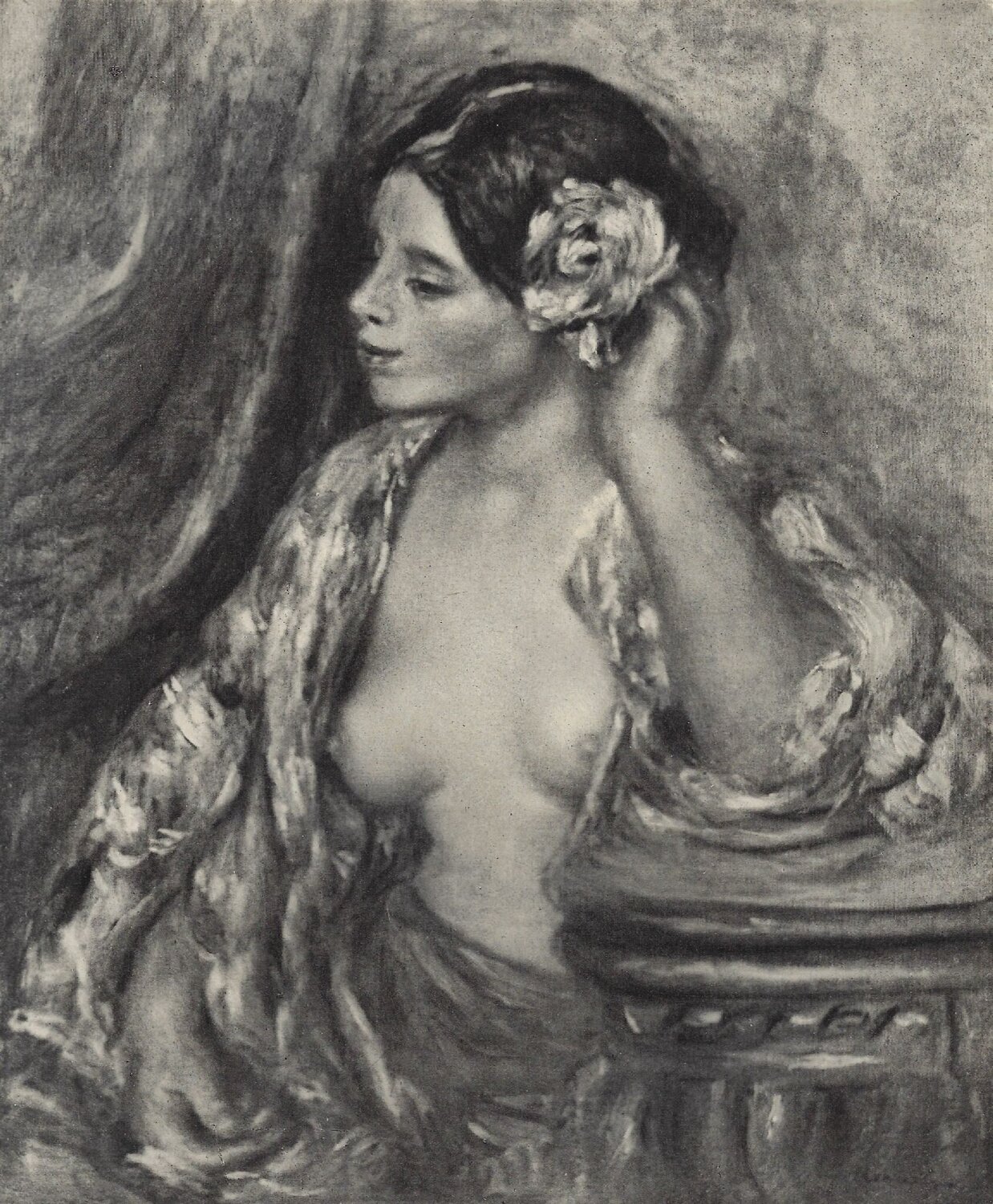Femme à sa coiffure Pierre-Auguste Renoir Druck zu verkaufen