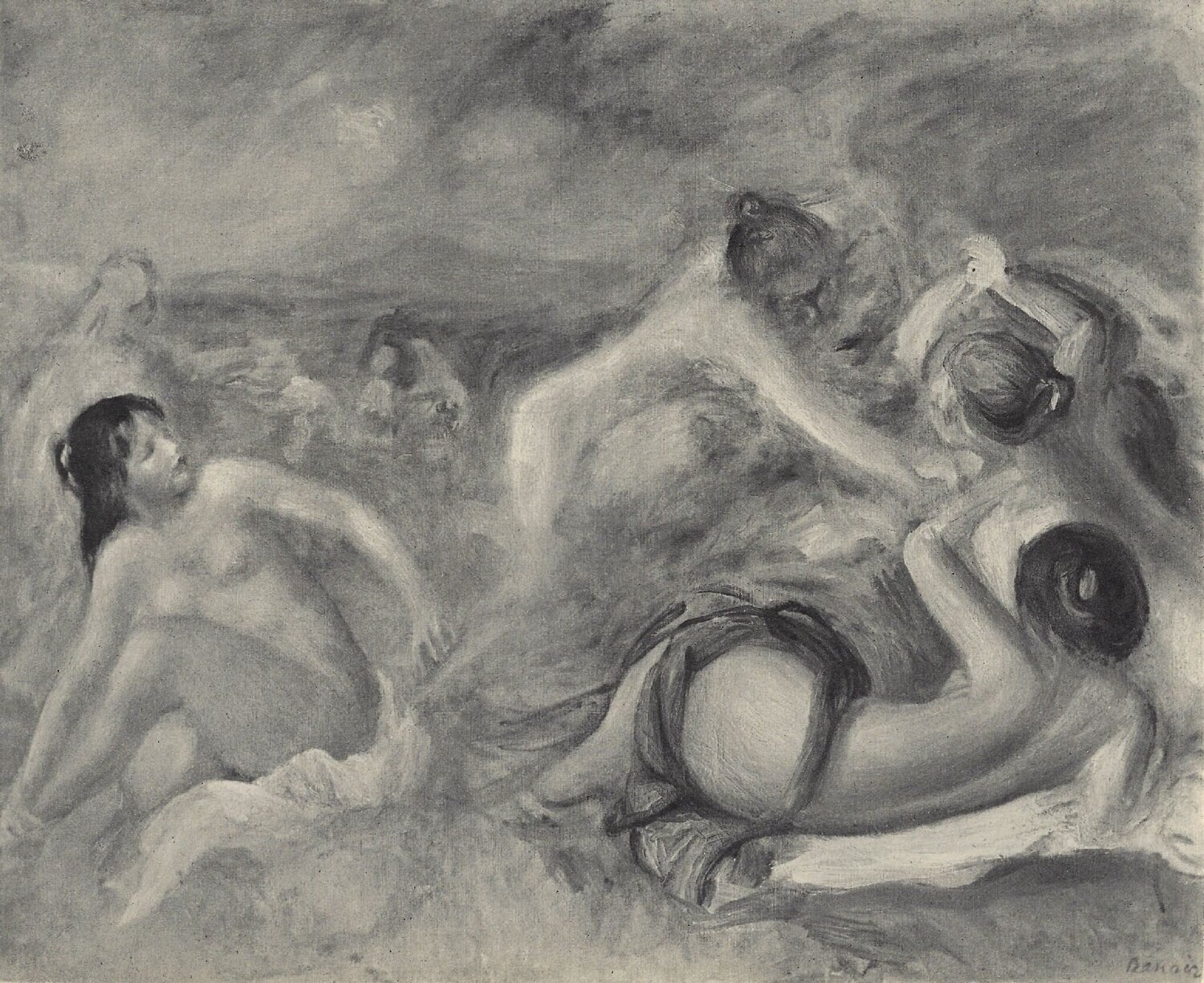 Baigneuses Pierre-Auguste Renoir