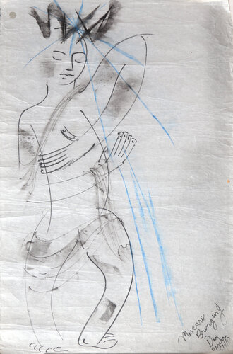 Mercurius Bringing Day by Irene Rice Pereira, Work on Paper for Sale on Singulart
