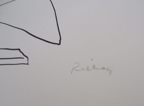 Hommage à la sculpture  von George Rickey, Druck kaufen auf Singulart