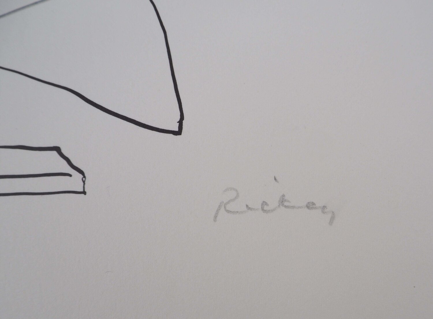 Hommage à la sculpture  George Rickey