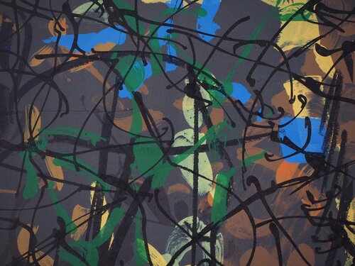 Arbre du Canada en automne von Jean-Paul Riopelle, Druck kaufen auf Singulart
