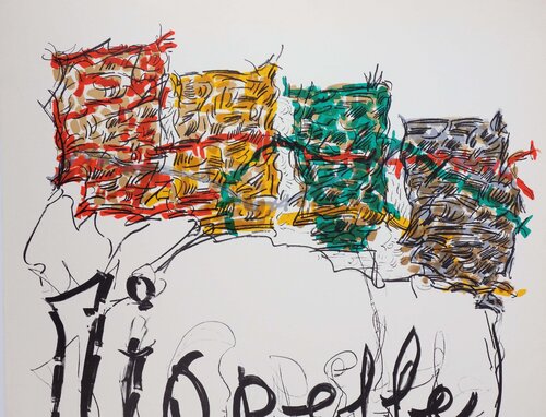 Les hiboux von Jean-Paul Riopelle, Druck kaufen auf Singulart