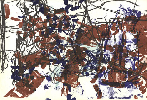 DLM 171, #20-21 by Jean-Paul Riopelle, Print for Sale on Singulart