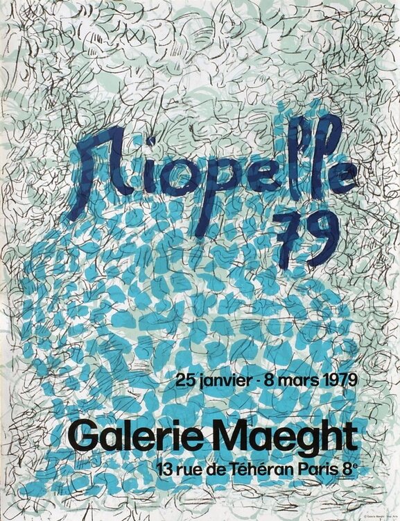 Expo 79 - Galerie Maeght Jean-Paul Riopelle