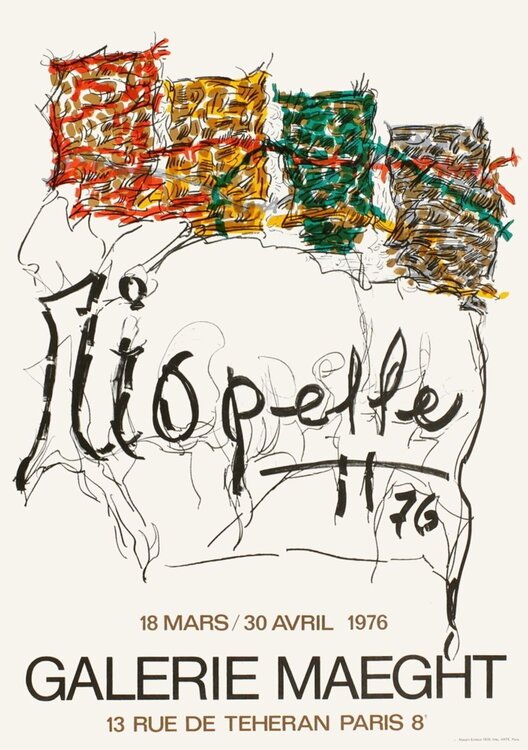 Expo 76 - Galerie Maeght Jean-Paul Riopelle