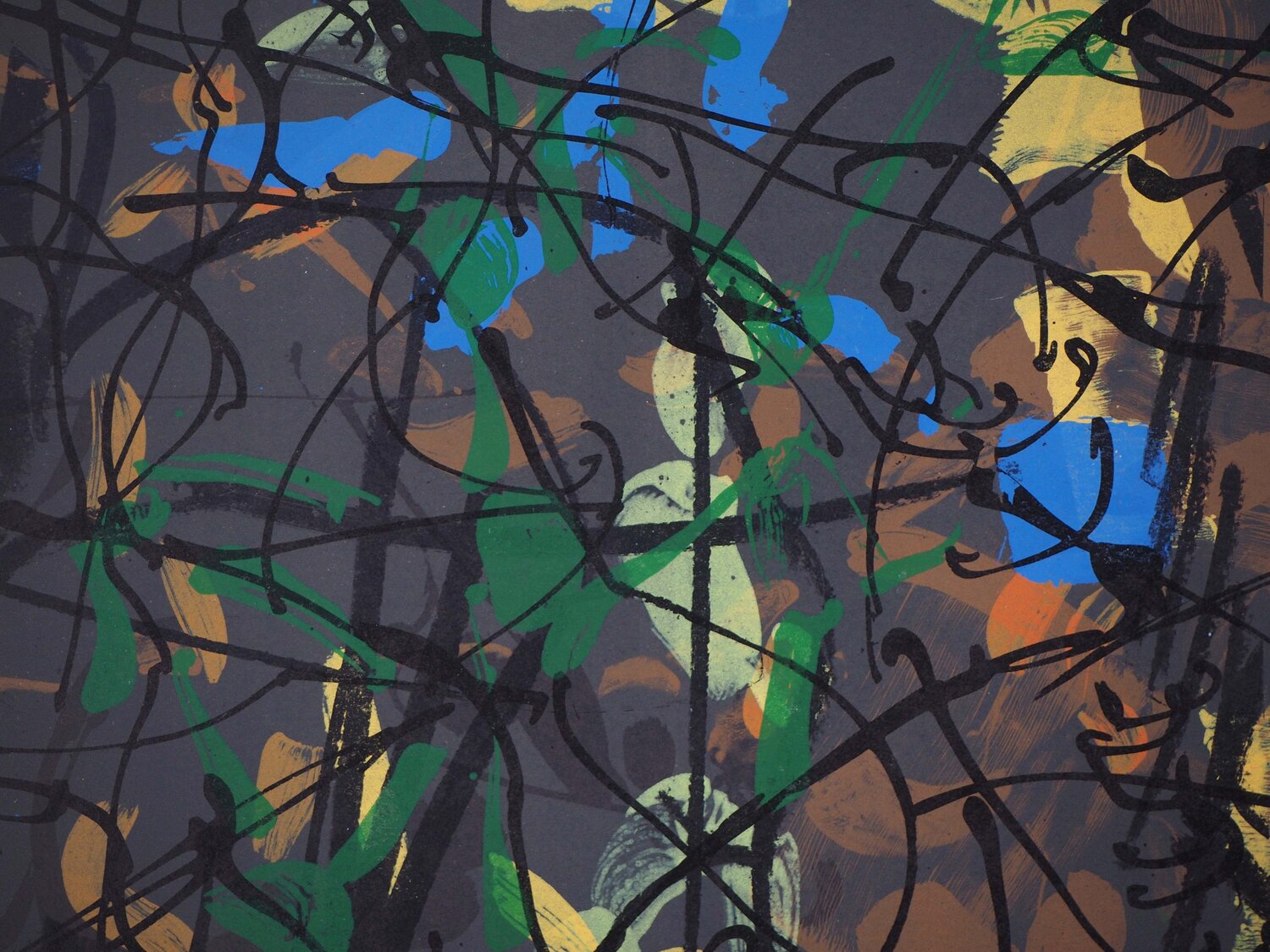 Arbre du Canada en automne Jean-Paul Riopelle Druck zu verkaufen