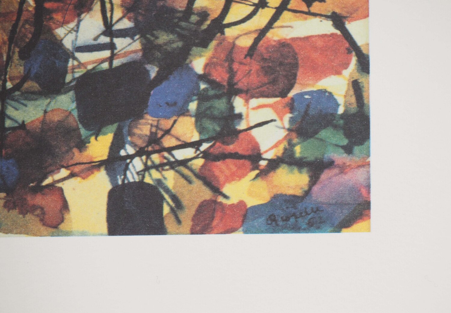 Canada, Composition abstraite Jean-Paul Riopelle