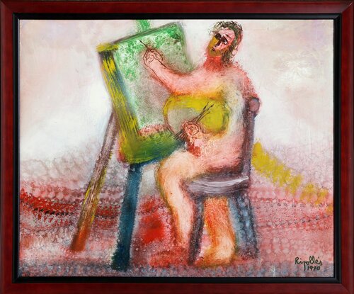 The Artist II di Juan Ripollés, Pittura in vendita su Singulart
