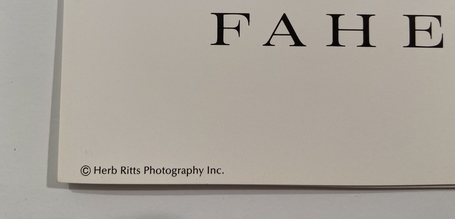 額装品/Men with Kelp（ハーブ リッツ）/アートポスター 額装品