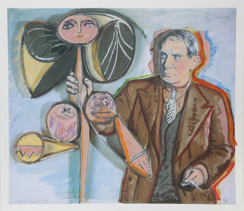 Homage to Picasso van Larry Rivers, Afdruk te koop op Singulart