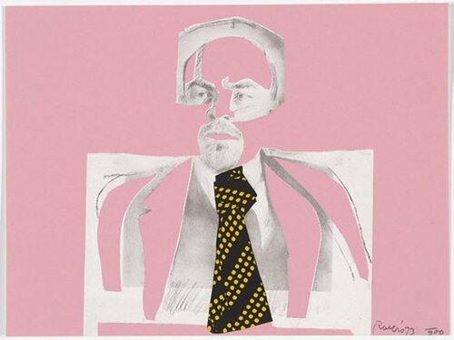 Larry Rivers Untitled from The New York Collection for Stockholm de Larry Rivers, Impresión a la venta en Singulart