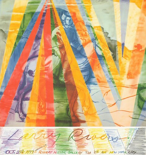 Robert Miller Gallery van Larry Rivers, Afdruk te koop op Singulart