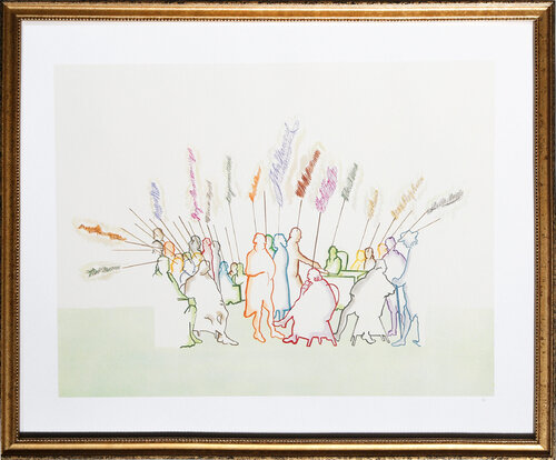 An Outline of History by Larry Rivers, 版畫 for Sale on Singulart