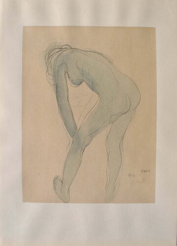 Jeune modèle s'étirant par Auguste Rodin, Édition en vente sur Singulart