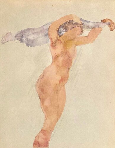 Nu II von Auguste Rodin, Druck kaufen auf Singulart