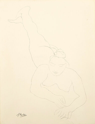 Nude Woman Lying on her Stomach von Auguste Rodin, Druck kaufen auf Singulart