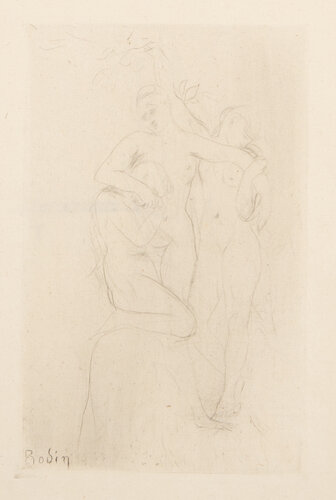 Ames du Purgatoire State Two van Auguste Rodin, Afdruk te koop op Singulart