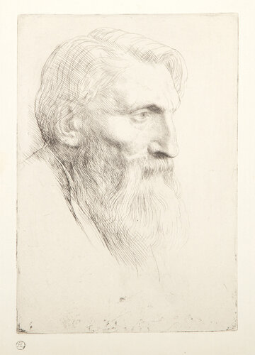 Alphonse Legros von Auguste Rodin, Druck kaufen auf Singulart