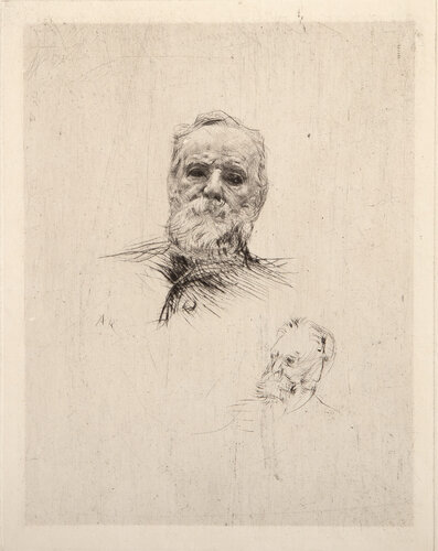 Victor Hugo, de Face (State 5) von Auguste Rodin, Druck kaufen auf Singulart