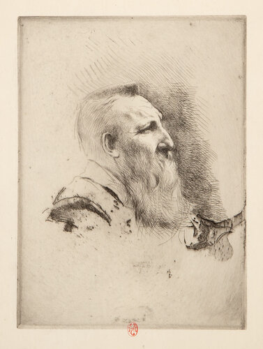 Albert Besnard von Auguste Rodin, Druck kaufen auf Singulart