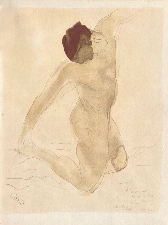 Nu IV Auguste Rodin