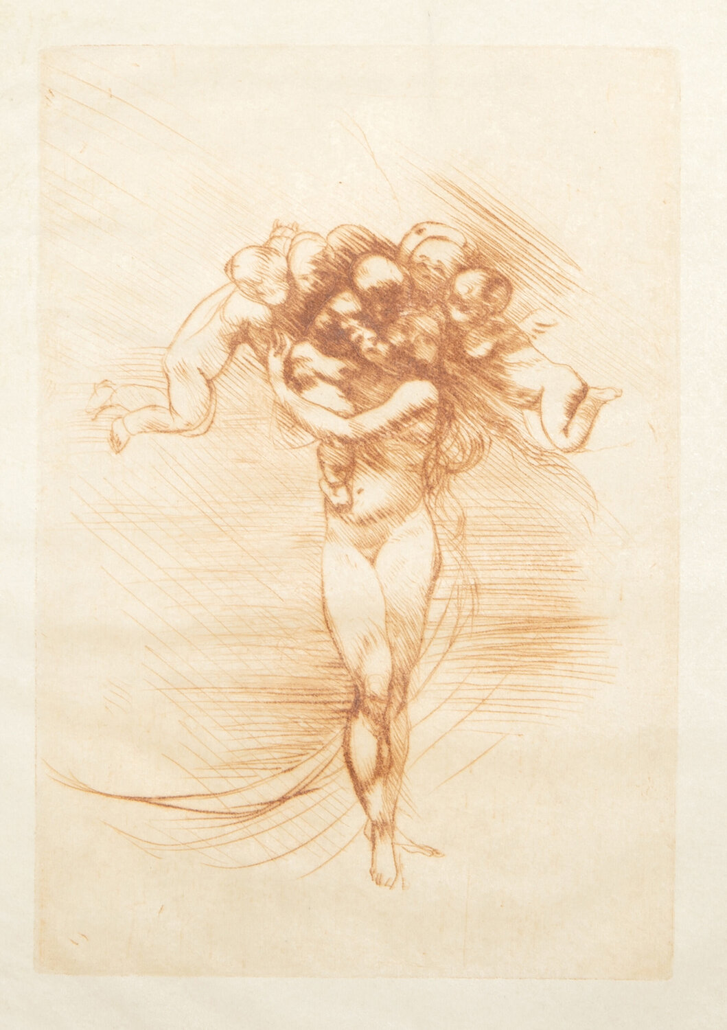 Le Printemps II (Red-Brown) Auguste Rodin Stampa in vendita