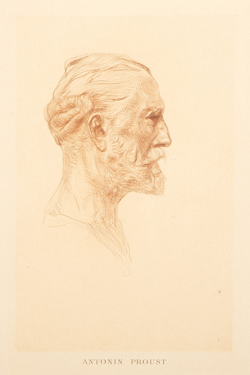 Antonin Proust (State Seven) Auguste Rodin Stampa in vendita