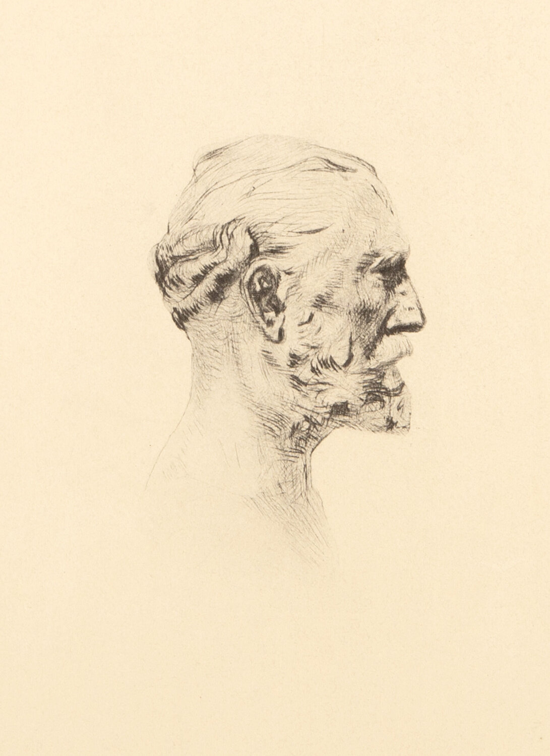 Antonin Proust State Five Auguste Rodin Stampa in vendita