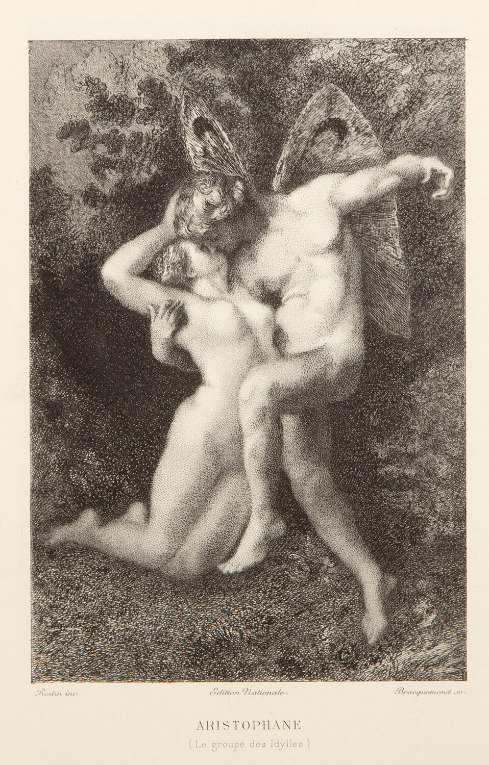 Aristophane Auguste Rodin Stampa in vendita