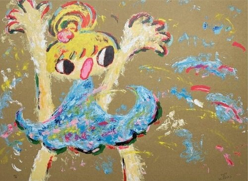 Hayaumare March by Ayako Rokkaku, Print for Sale on Singulart