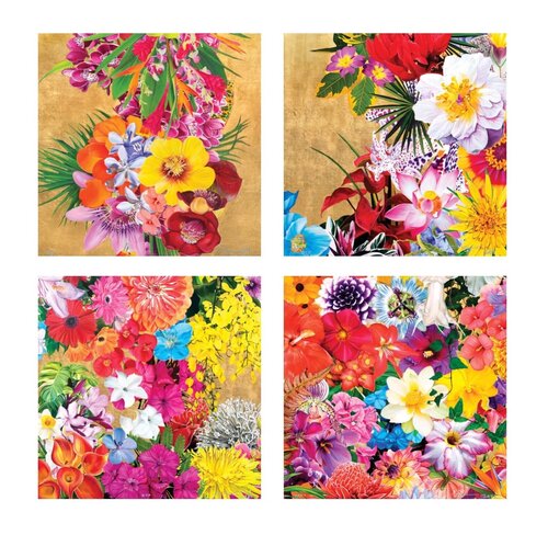 Golden Caribbean (Caribe Dorado) I, II, III, IV - Suite of 4 by Carlos Rolón, Print for Sale on Singulart