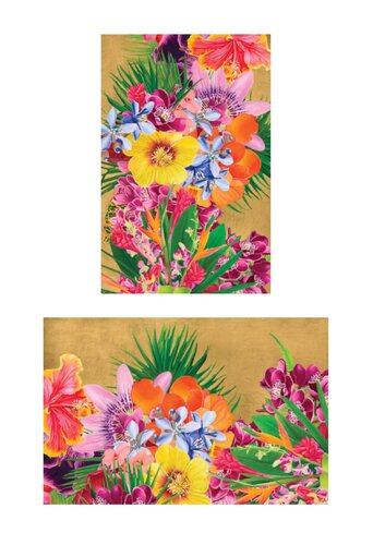 African Flower (Fleurette Africaine) I & II - Suite of 2 by Carlos Rolón, Print for Sale on Singulart