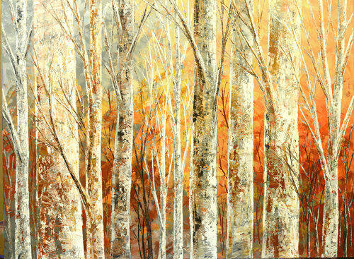 CINNAMON SEASON par Tatiana Iliina, Peinture en vente sur Singulart