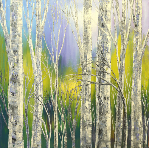 TRAIL OF SPRING de Tatiana Iliina, Pintura a la venta en Singulart